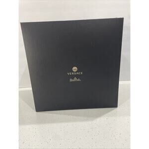 Empty Box Versace Rosenthal Medusa Glass With Padding & Authenticity Card